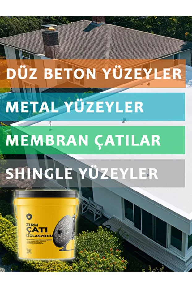 ZIRH Çatı İzolasyon Yalıtım Malzemesi 3 KG